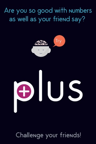 Plus: a math game screenshot 2