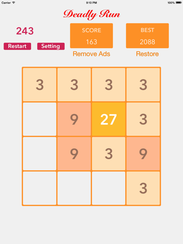 2048 Game With New Levels HD screenshot 2