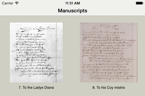 English Renaissance Handwriting screenshot 2