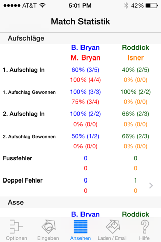 My Tennis Stats Lite screenshot 3