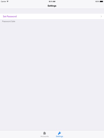 Password Safe for iPad screenshot 4