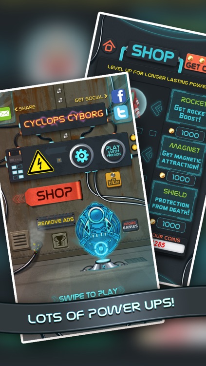 Cyclops Cyborg - FREE Bionic Multiplayer Adventure Game screenshot-3