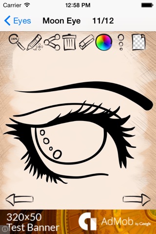 Draw and Play Eyes screenshot 4