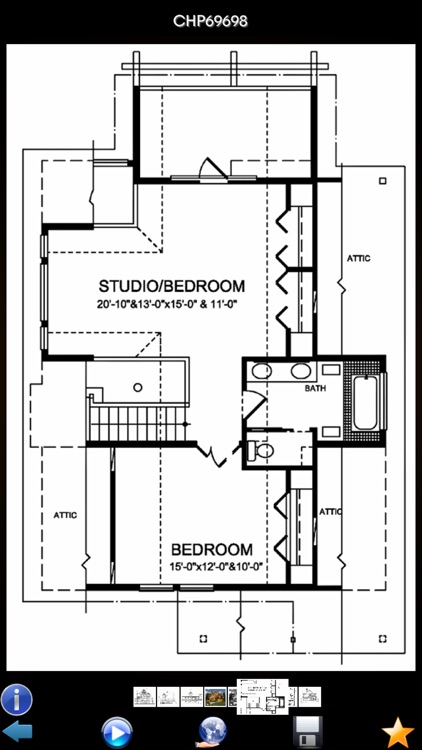 Cabin House Plans screenshot-3