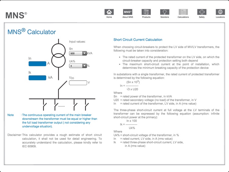 MNS® Switchgear screenshot-3