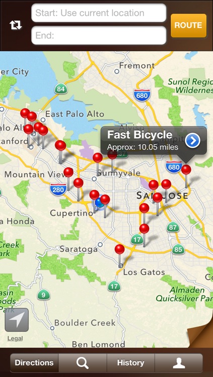 Bike On - Bicycle Routes, Maps with Voice Guided Navigation screenshot-3