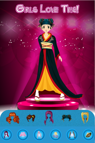 Stylish Fashion Star - Chic Dress up Girls Game - Free Edition screenshot 4