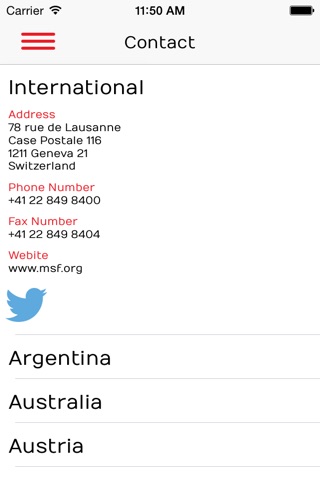 MSF International screenshot 4