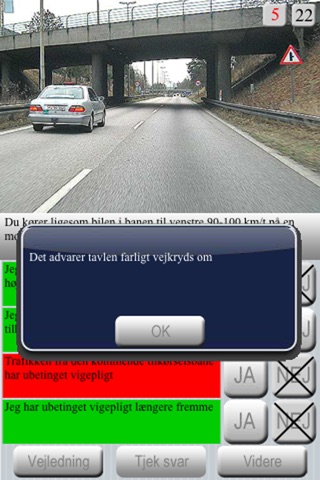 Teoriprøver screenshot 3