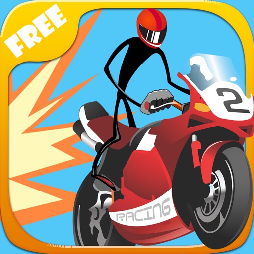 AAA Stickman Street Bike Motorcycle Highway Race – Free Motorbike Racing Game icon