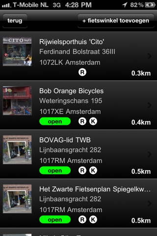 Fiets Finder screenshot 3