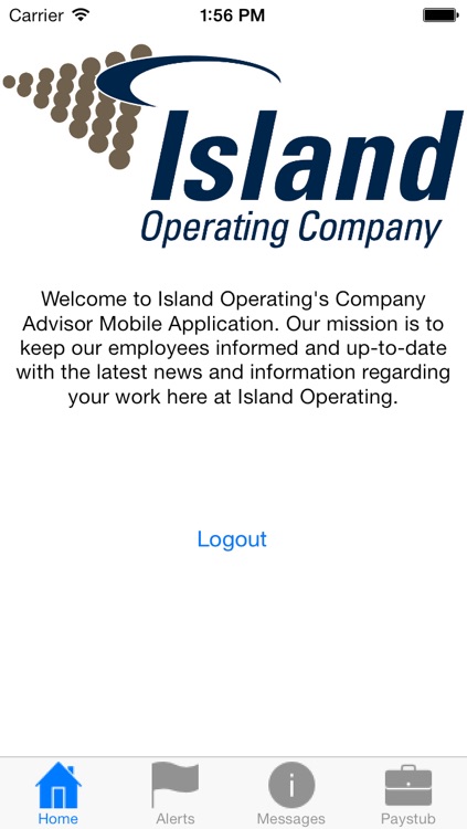 Island Operating Mobile App