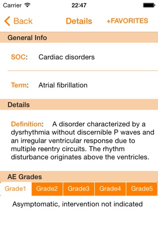 Easy CTCAE screenshot 3