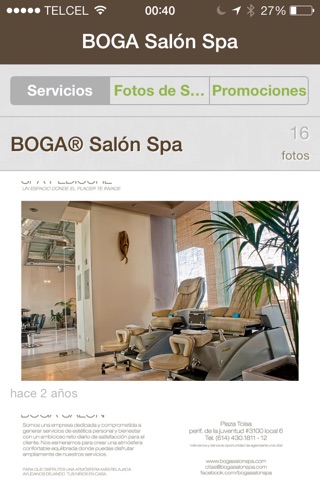 BOGA Salón Spa screenshot 2