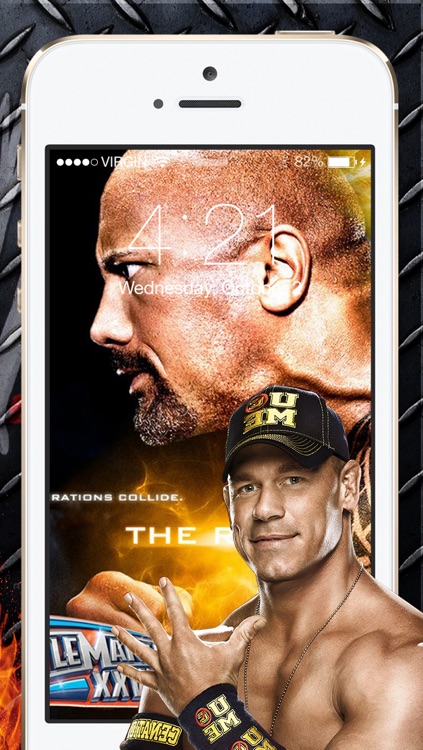 Wallpapers for WWE 2k14 & set lock screen screenshot-4