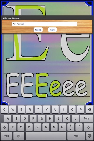 Kids Finger Painting - Learn Your Letters screenshot 3