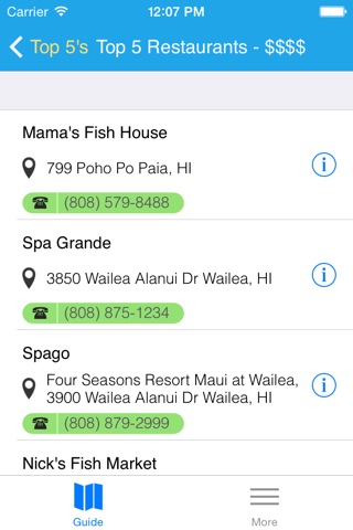 Top5 Maui - Free Travel Guide and Map screenshot 4
