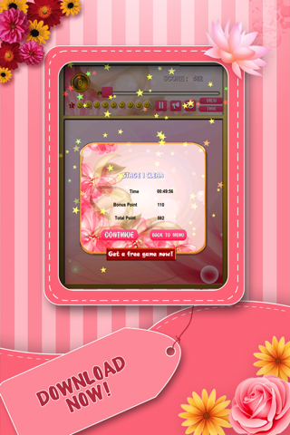 Burst Flower Bubble Pop: Garden Match Board screenshot 2