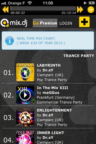 Trance Party by mix.dj screenshot 4