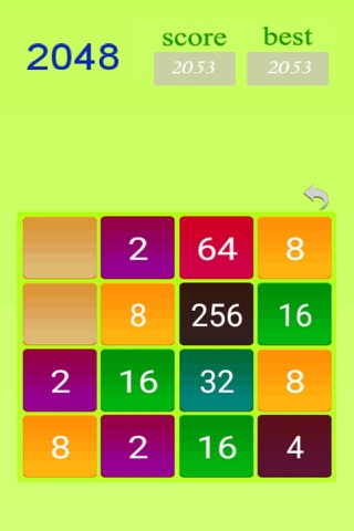 Classic 2048. screenshot 2