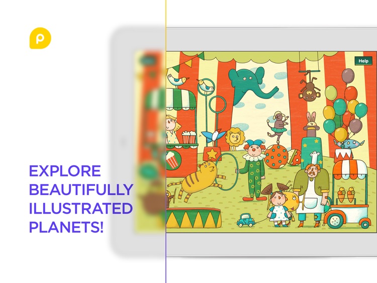 Peekaboo Universe - Find Aliens on the different planets. Funny hide and seek game for toddlers screenshot-4