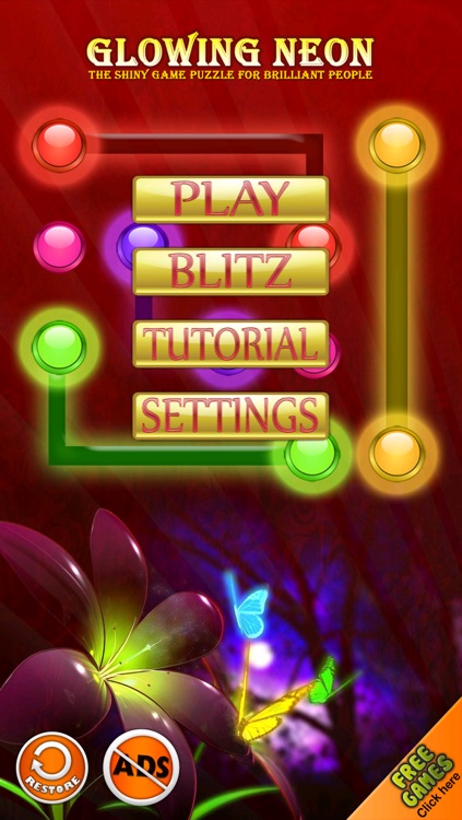 Glowing Neon - the shiny game puzzle for brilliant people - Free