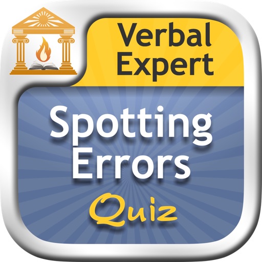 Verbal Expert : Spotting Errors FREE