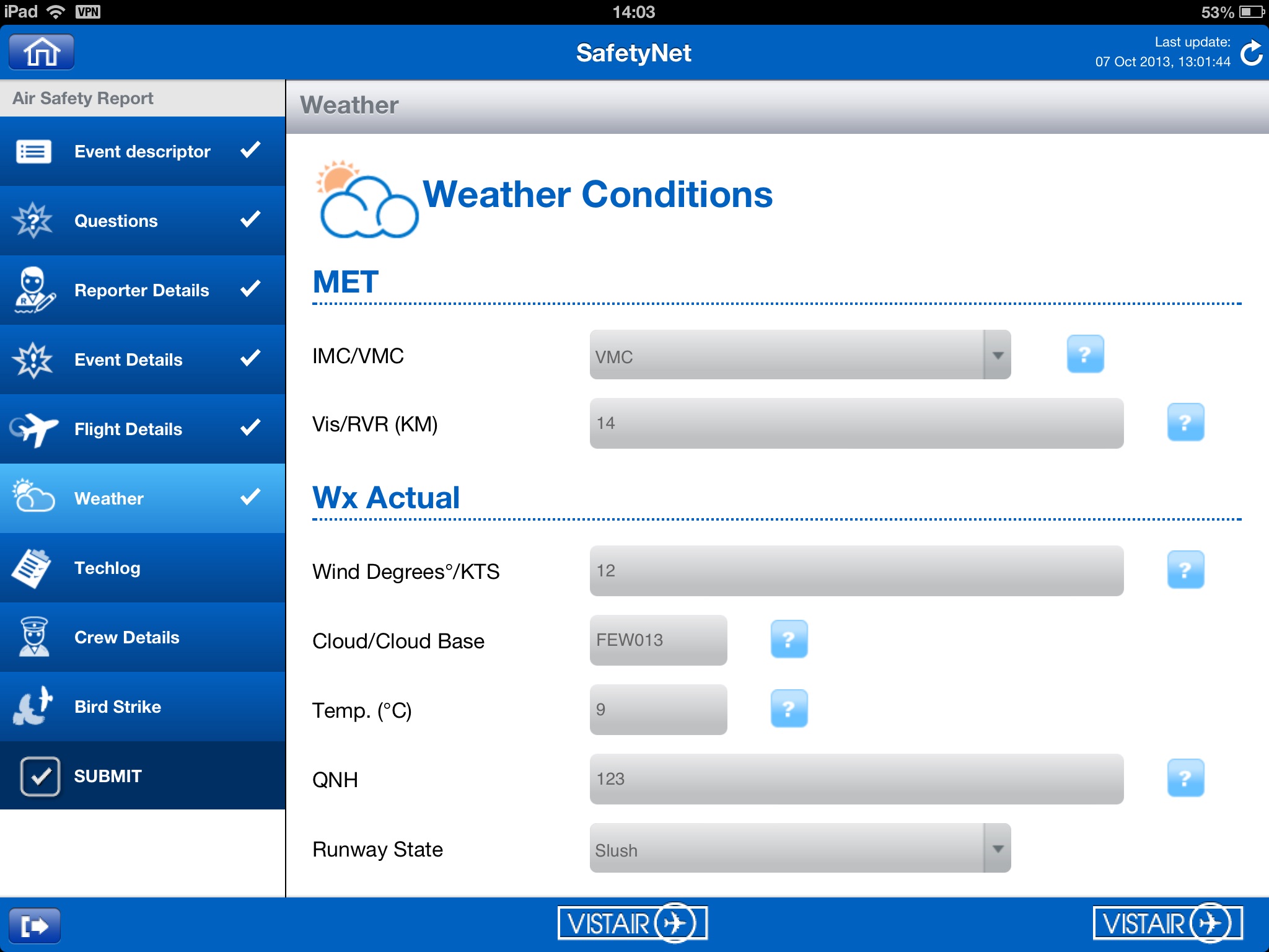 Vistair SafetyNet screenshot 3