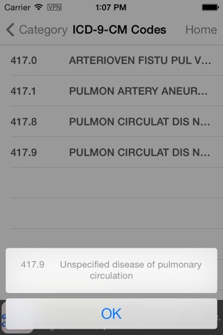 STAT ICD-9 LITE screenshot 3