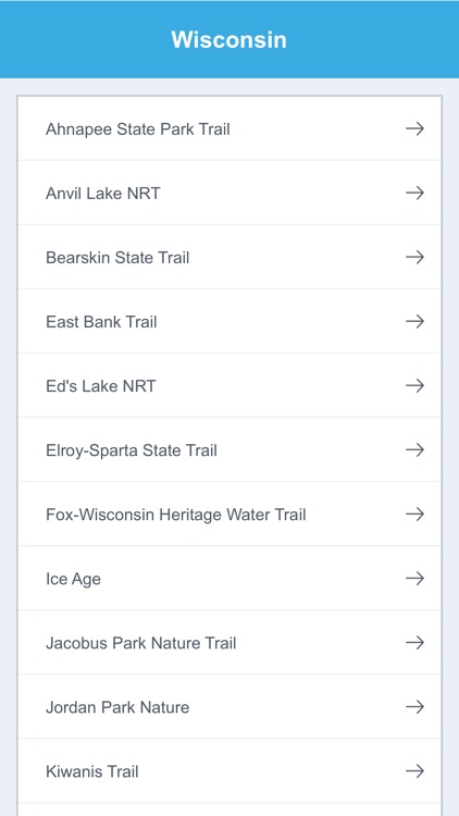 Wisconsin National Recreation Trails