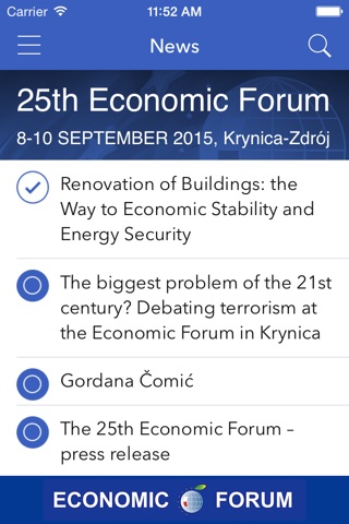 Economic Forum - Forum Ekonomiczne screenshot 3