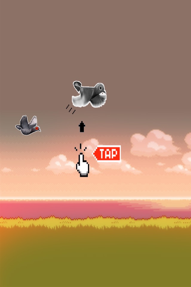 Crappy Bird - Pigeons take Aim! screenshot 2