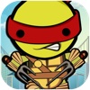 Ninja Turtle Jump - Kungfu Animal Jetpack Warrior