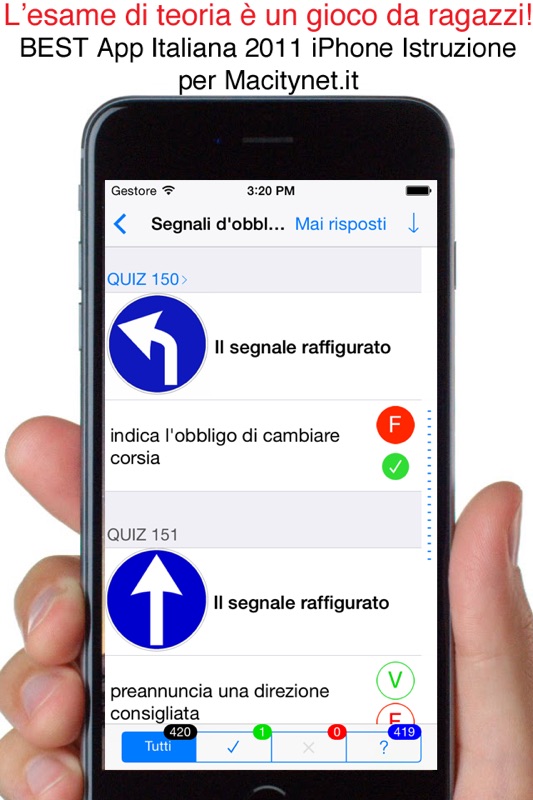 quiz patente b per android scarica