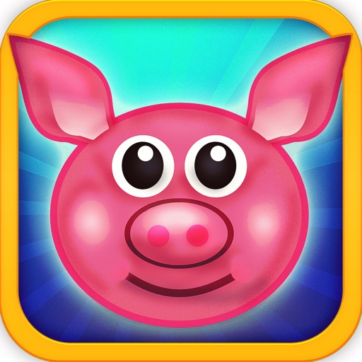 Ace Flying Piggy Hero - Save The Farm From Angry Veggies FREE! icon