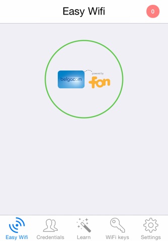 Easy Wifi : automatic connection hotspots fon zon belgacom telenet voo freewifi sfr orange and iCloud sync screenshot 3