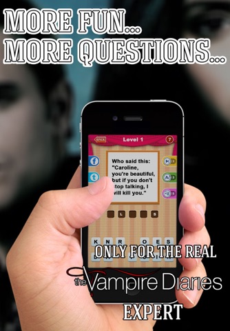 Trivia for Vampire Diaries  - Guess the Question and Fan Quiz Puzzle screenshot 4