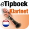 Dé app voor klarinettisten: gratis 50 pagina’s preview van het gloednieuwe eTipboek Klarinet, direct toegang tot de betaalde versie van 240 pagina’s, en informatieve rich-media brochures