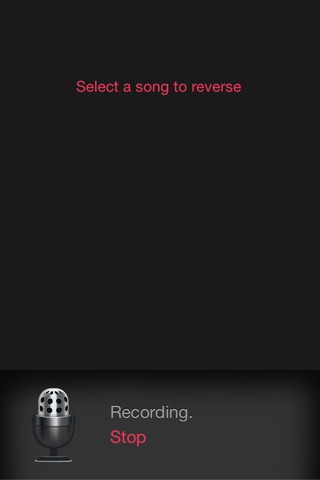 Reverse Music Player screenshot 4