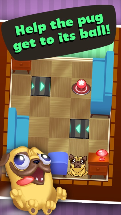 Puzzle Pug - Help the Virtual Pet Dog