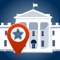 This app provides a tour of the White House in Washington DC