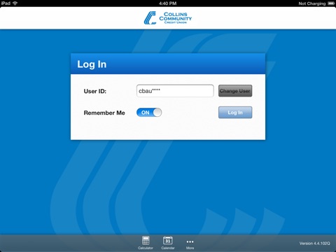 Collins Community CU screenshot 2