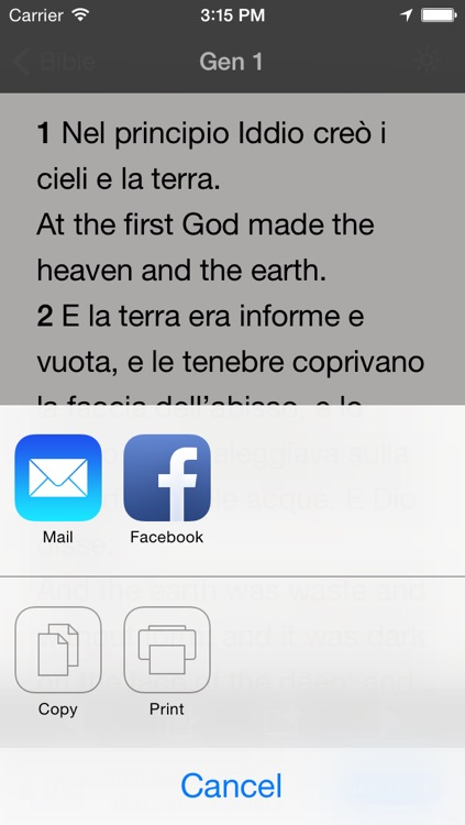 Glory Bible - Italian Version