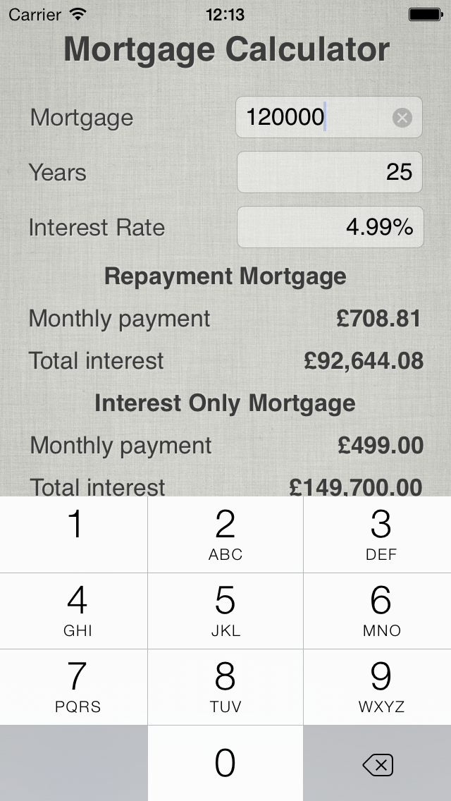 How to cancel & delete Mortgage Repayment Calculator from iphone & ipad 4