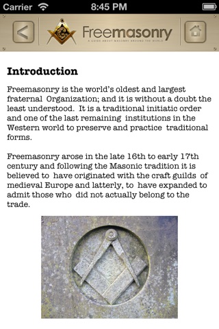 Freemasonry Complete Guide for iPhone screenshot 4