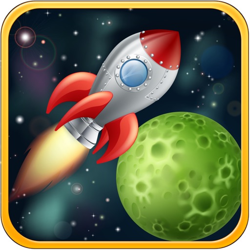 Racing in Space - games for kids icon