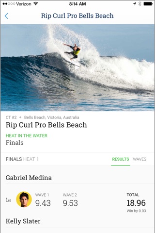 World Surf League screenshot 3