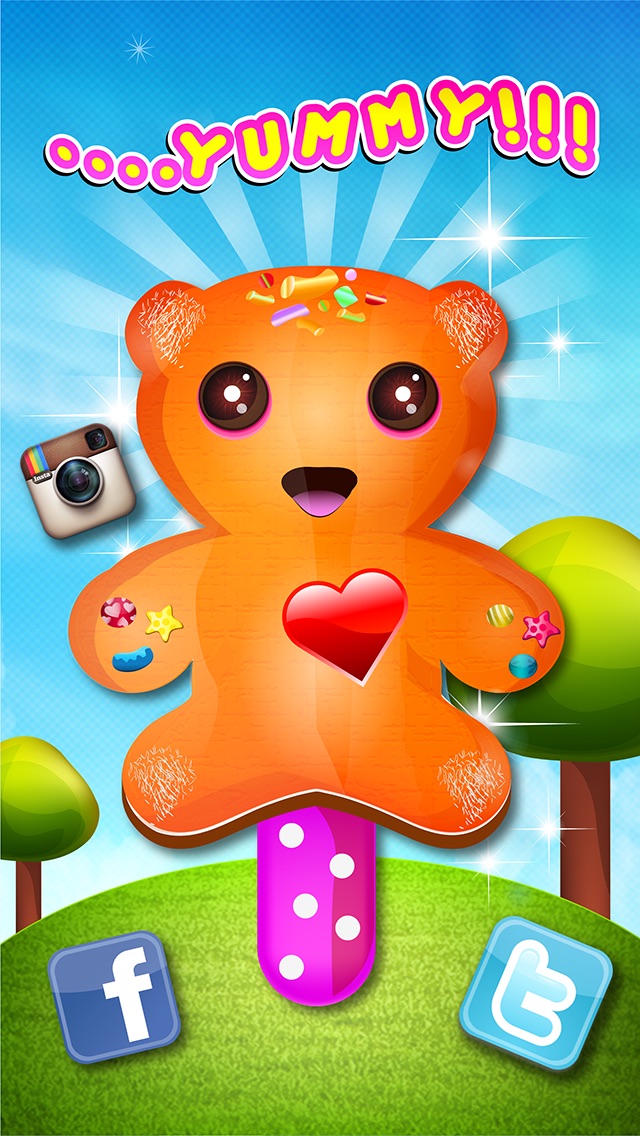 MY POPSICLE MAKER ! – THE BEST FROZEN ICE CREAM SHOP IN TOWN BY FUN FREE KIDS GAMES 2.0 IOS