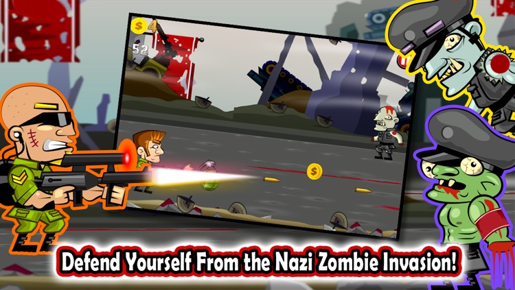 A Soldiers Vs. Nazi Zombies Defense Game - Free Shooter Game