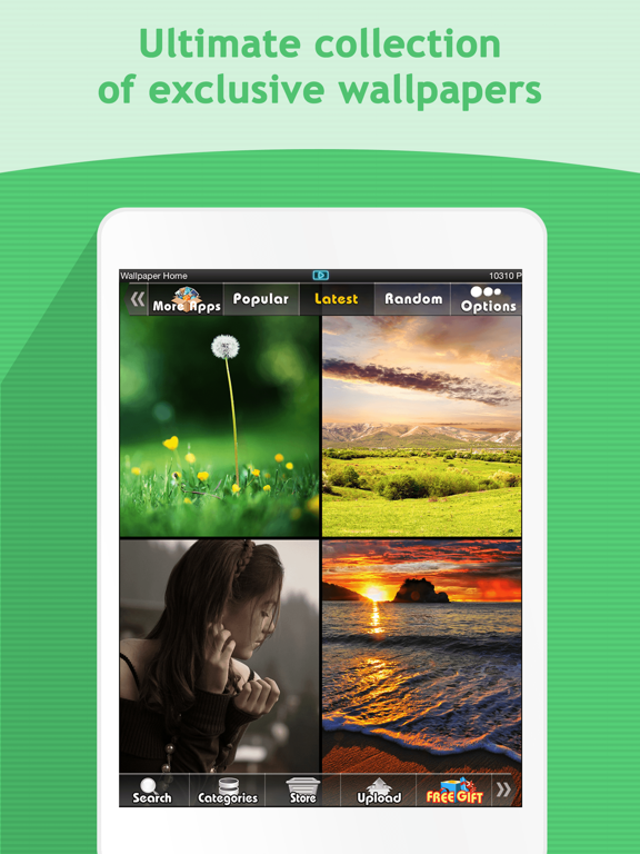 HD Wallpapers & Backgrounds – Cool Best Free Retina Lock Screen & Home Screen Themes & Skins screenshot